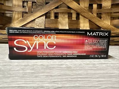 Matrix Color Sync Demi-Permanent Hair Color 10P  Extra Light Blonde Pearl 2oz￼ • $10.90