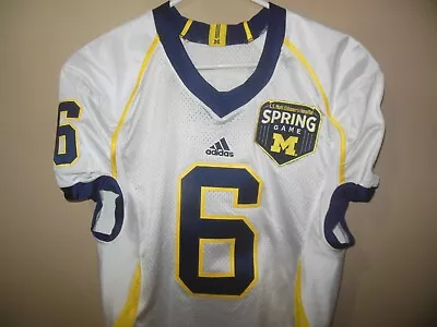 Michigan Wolverines 2008 Game Used Football Jersey • $169