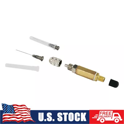 Universial Motorcycle Rear Shock Fill Tools Nitrogen Needle Kit For Honda KTM • $13.99