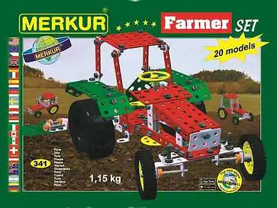 Metal Construction Set Merkur Farmer 12 Kg NEW Made In CZECH REPUBLIC • $100