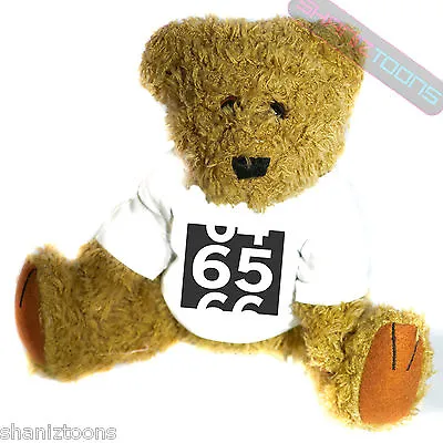 65th Birthday Novelty Gift Teddy Bear • £15.75