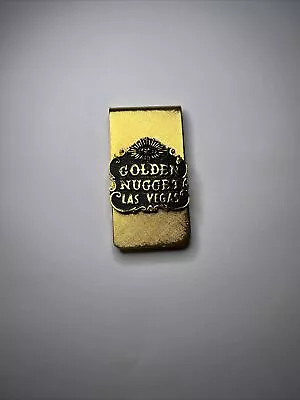 Vintage GOLDEN NUGGET Casino Money Clip • $65