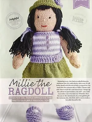 MILLIE THE RAG DOLL KNITTING PATTERN ( Please See Notes) • £2.99
