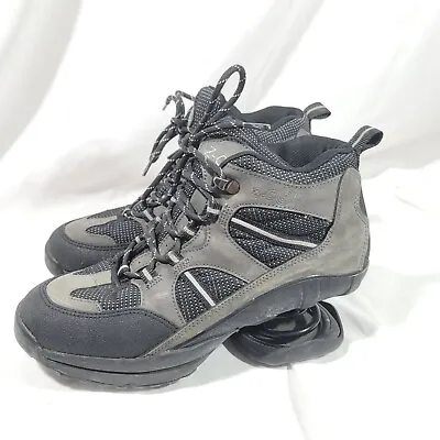 $49.99 • Buy Z Coil High Desert Gray Black Hiking Boots Comfort Shoes 