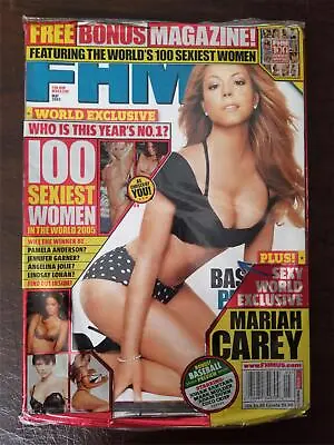 FHM Magazine May 2005 Mariah Carey + 100 Sexiest Women Supplement NEW SEALED • $19.95