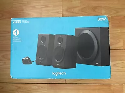 Logitech Z333 2.1 Multimedia Speaker System With Subwoofer 80W • £99.99