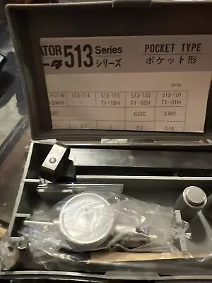 Mitutoyo 513-118 Jeweled Dial Test Indicator .001  • $99.99