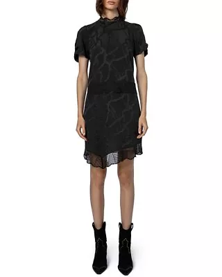 Zadig & Voltaire Roberts Jac Chaines Silk Mini Dress Women's • $199.99