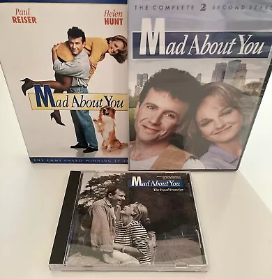 Mad About You NBC Season 1 & 2 DVD 2-Disc & TV Soundtrack CD Lot Of 3 • $19.98