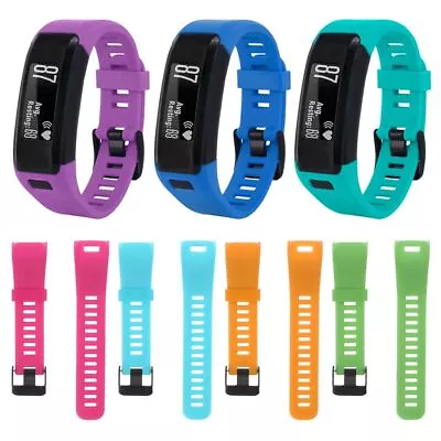 Wristband With Tools Strap Silicone Bracelet Watch Band For Garmin Vivosmart HR • $8.58