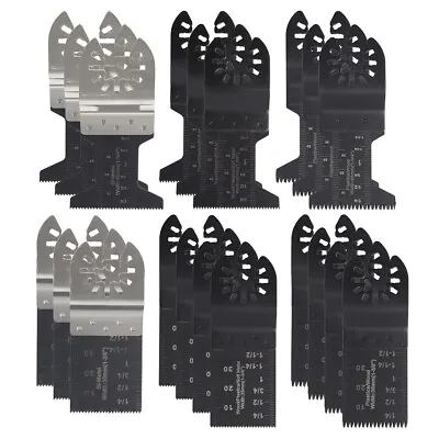 20Pcs Oscillating Multi Tool Saw Blades Wood Metal Cut Cutter For Dewalt Fein • $21.69