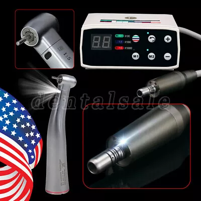 NSK Style Dental Electric LED Brushless Micro Motor + 1:5 Increasing Handpiece • $269.99