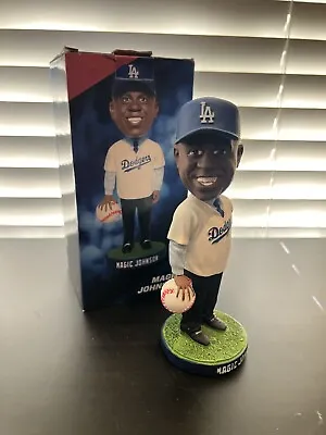 Lakers MAGIC JOHNSON BOBBLEHEAD DODGERS STADIUM  LOS ANGELES DODGERS NIB • $85