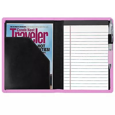Padfolio Binder A5 Document Organizer With Refillable Lined Notepad Junior S... • $22.10