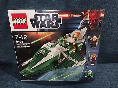 LEGO Star Wars 9498 Saesee Tiin’s Jedi Starfighter - New Sealed Box Retired 2013 • $259.95