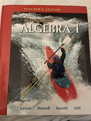 Algebra 1 Teachers Edition Ron Larson McDougal Littell • $44