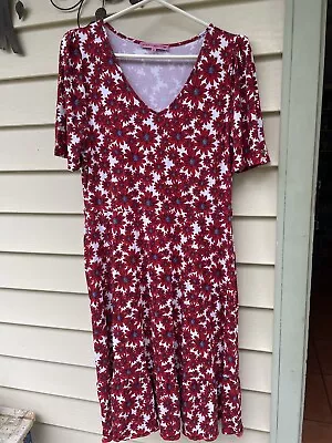 Review X Bromley Stretchy Dress Sz 16 • $40