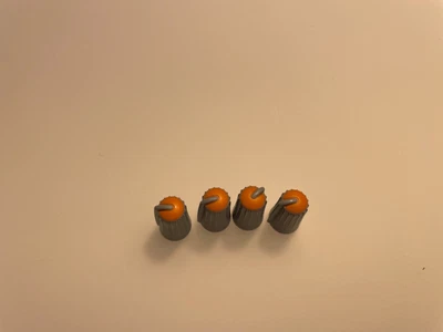 £5.98 • Buy 4x Mackie Buttons Orange - Fits CFX 12-16-20-24.8-32.8-VLZ 1604 Blender