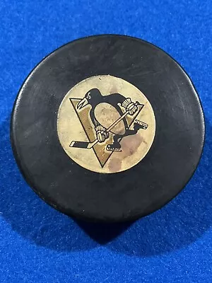 Vintage 1970’s Pittsburgh Penguins Art Ross Converse Hockey Puck NHL • $79.99