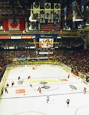 MAPLE LEAF GARDENS Last GAME EVER Inside ACTION 11x14 Photo TORONTO Vs CHICAGO • $17.99