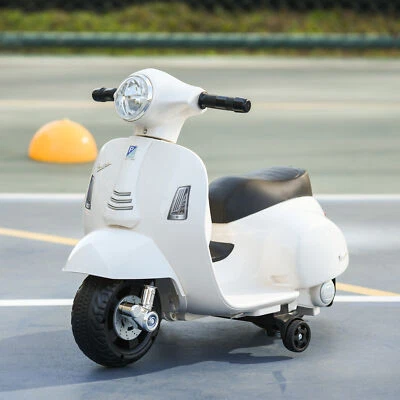 £54.99 • Buy Vespa Licensed Kids Ride On Motorcycle 6V Battery Powered Electric Toys