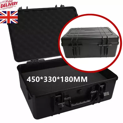 Waterproof Hard Carry Case Flight Camera Storage Box W/ Foam Protective • £41.39