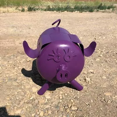 Helium Tank Pig Metal Art Pig Made For Upcycled Helium Tank And Other Recycled P • $60