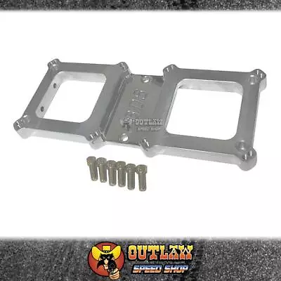 Bds Billet Carb Adaptor Fits 6-71 & 8-71 With Dual 4bbl Polished - Bdsca-9025 • $495.20