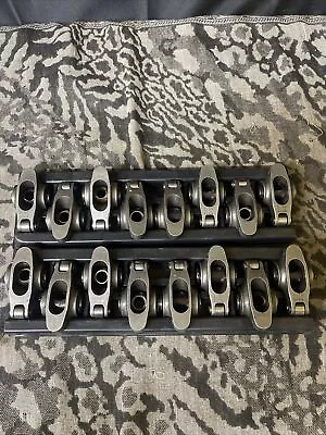 16 COMP CAMS STAINLESS Roller Rocker Arms With 7/16  Chevy • $180