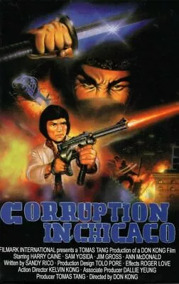 Corruption In Chicago (Ninja Challenge) - Hardbox - Dvd..1986.. • £7.49