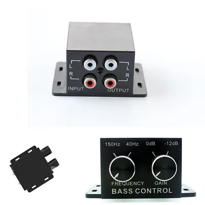 $12.48 • Buy 1x Knob Control Style 2 RCA Inputs 2 RCA Outputs Car Audio Amplifier Regulator