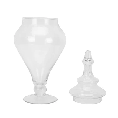 £30.84 • Buy Candy Jar Glass Cookie Containers Lids Candy Buffet Display Jar