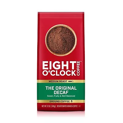 	Eight OClock Coffee The Original Decaf Medium Roast Ground Coffee Pack Of 6	 • $49.44