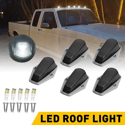 5Pcs For Ford F150 F250 F350 Running Roof Top Cab Clearance Led Lights White EOA • $23.99