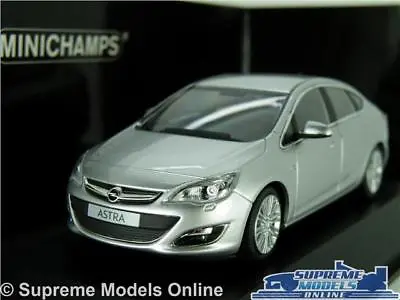 £29.99 • Buy Opel Vauxhall Astra Model Car 1:43 Scale Silver Minichamps 410 042000 Mk6 K8