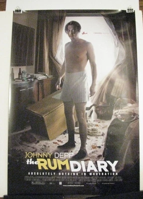 $14.95 • Buy *2011 Original *rum Diary* Film Poster – Hunter S. Thompson – Johnny Depp*