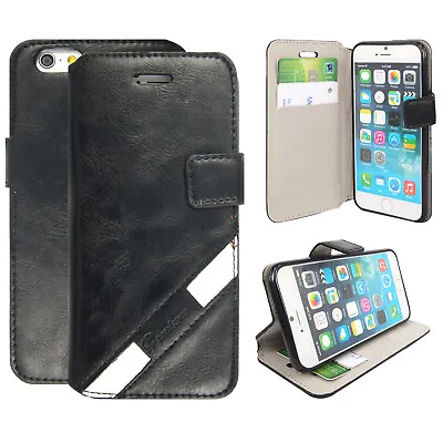 £3.99 • Buy Magnetic Leather Phone Case For IPhone 13 Pro MAX 11 XR 12 7 8 Wallet Flip Cover