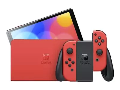 Nintendo Switch OLED Mario Red Edition Game Console Full HD 10011772 • $868.95