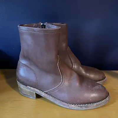 Maison Margiela Replica Ankle Campus Boots  Brown Size 39 • $295