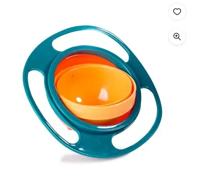 Bowl Spill-Proof Bowl For Baby Kids Gyro Bowl Food  2 Years Up Kid Proof • $6.50