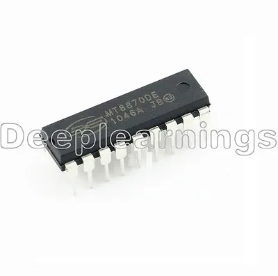 2 Pcs MT8870 CMOS LOW POWER DTMF DECODER RECEIVER IC NEW • $0.99