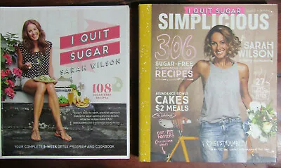 $52.65 • Buy Sarah Wilson; I Quit Sugar & I Quit Sugar: Simplicious (2 X Fine PB)