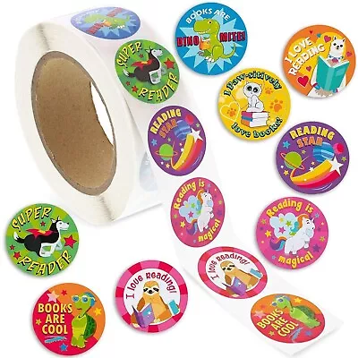 1000 Pcs Motivational Reward Stickers Roll For Kids Teachers 8 Designs 1.5  • $10.99