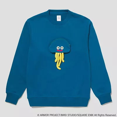 Square Enix Dragon Quest Blue Sweatshirt DQ+g Hoimin Cotton New Limited Japan • $98