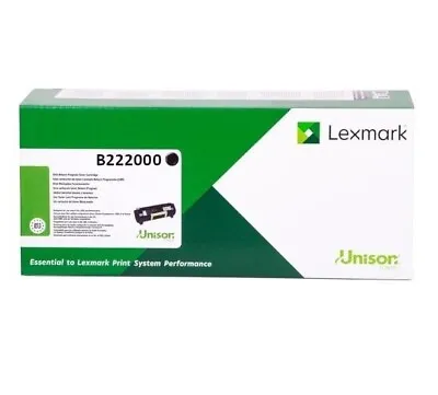 Genuine Lexmark B222000 Black Return Program Toner Cartridge For Lexmark MB2236i • £52.49