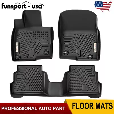 3D Molded Floor Mats For 17-24 Mazda CX-5 1st & 2nd Row All Weather Protection • $61.99