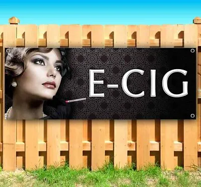 E CIG Advertising Vinyl Banner Flag Sign Many Sizes VAPE • $23.39