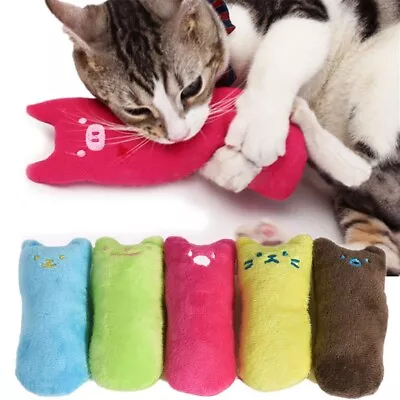 Pets Toys Cat Catnip Toys Cute Pillow Cat Kicker Catnip Toy Teeth Grinding Toys • $8.29