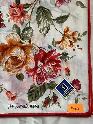 YSL Handkerchief New With Sticker Free Postage 47cm #03 • £18