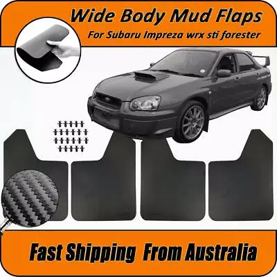4x For Subaru Impreza BRZ WRX STI Forester Mud Flaps Splash Guards Mudguards ^ • $32.89